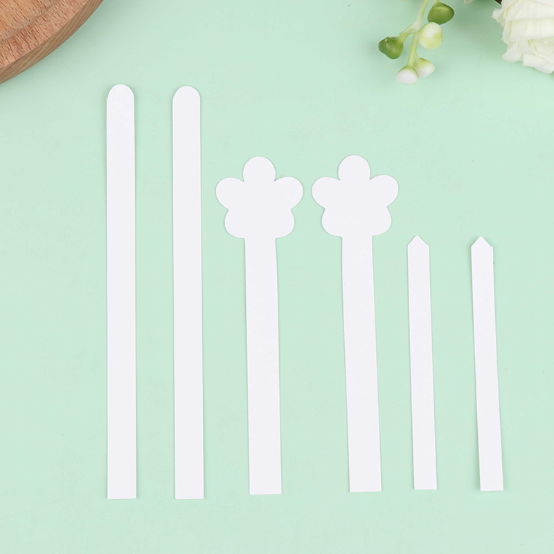 Perfume Fragrance Essence - 100/500pcs 테스터 스트립 향수 일회용 흰색